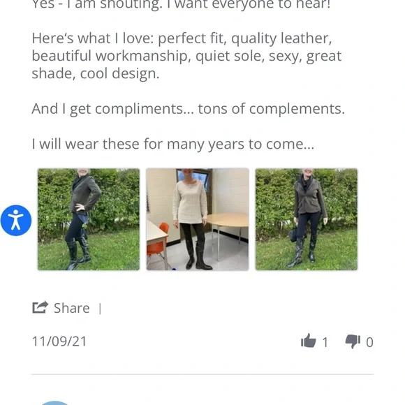 Bed Stu tall black distressed leather boots - Picture 10 of 11